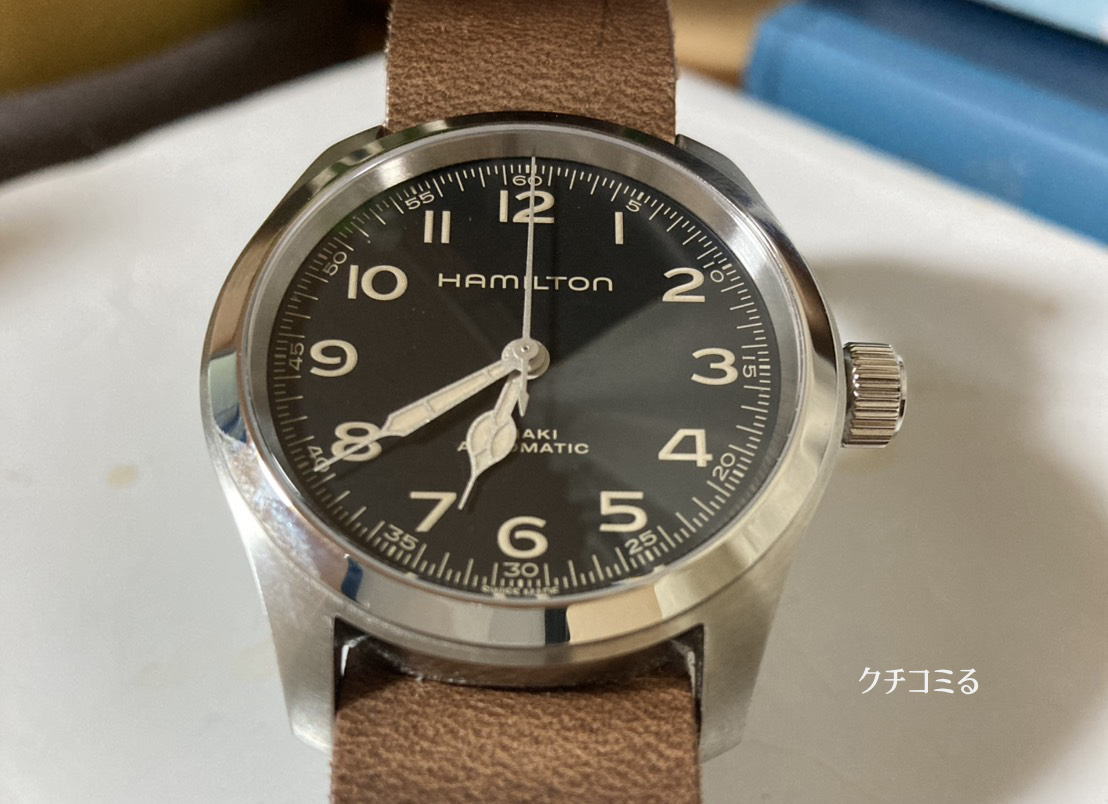 ハミルトンカーキフィールドマーフ38mm机上