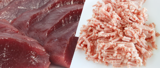 鹿肉と都城産豚肉が絶妙な配合